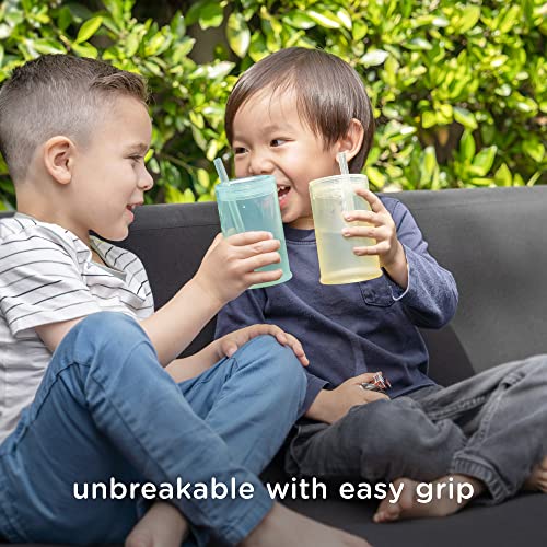 Olababy Silicone Training Cup with Lid + Straw