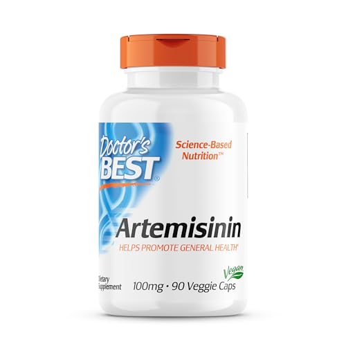 Doctor's Best Artemisinin, Non-GMO, Vegan, Gluten Free, 90 Veggie Caps