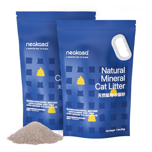 Neakasa Mineral Cat Litter 22 lbs / 10 kg for M1 Open-Top Self-Cleaning Cat Litter Box
