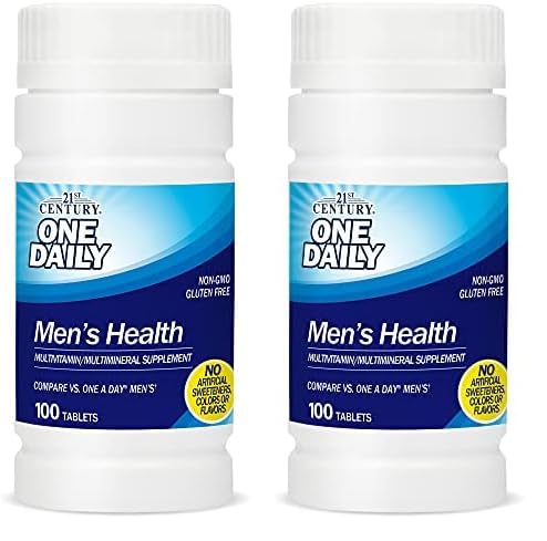 21st Century One Daily Men's Health Tablets, 100 Count (Pack of 2)