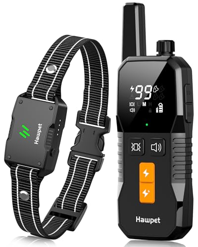 Dog Shock Collar with Remote Control - 4000FT Waterproof Electric Collar for All Breeds, Size