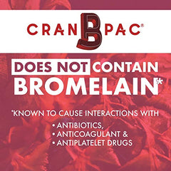 Nutritional Designs Cran-B-PAC Cranberry Supplement, Urinary Tract Health for Women Cranberry Concentrate Liquid with Vitamins, UTI Prevention for Women, Natural & Non GMO, 36mg PAC, 30 Oz Bottle