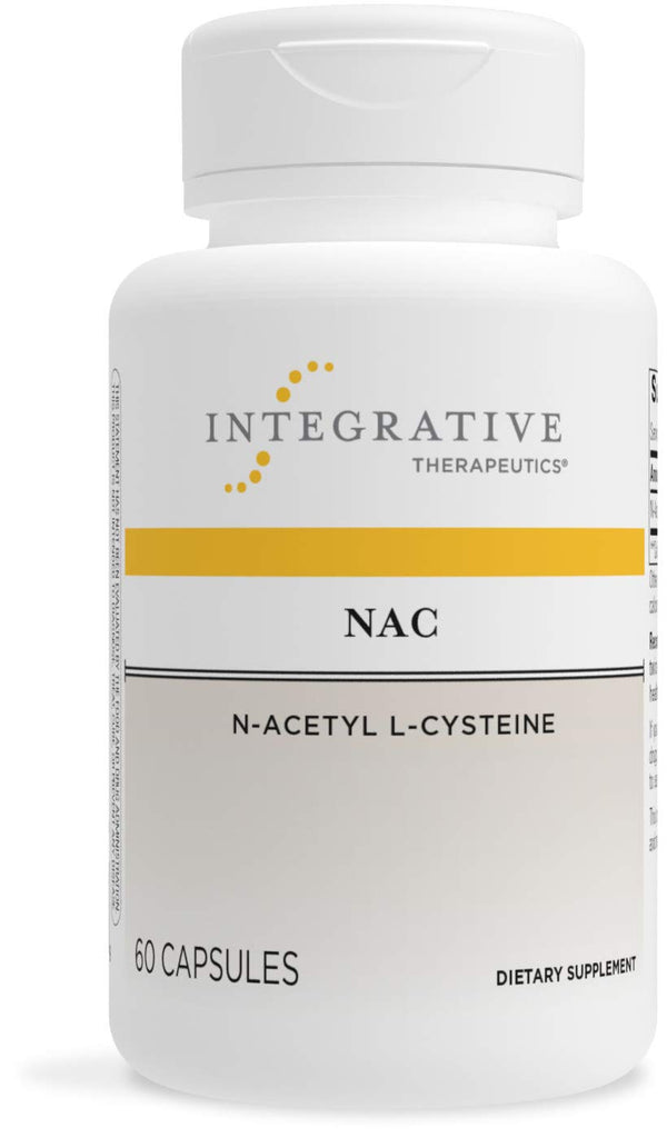Integrative Therapeutics NAC - Supports Healthy Respiratory & Lung Function* - Supports Production of Glutathione* - 60 Capsules