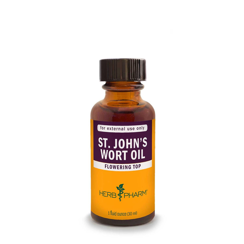 Herb Pharm St. John's Wort Topical Oil, 4 Ounce (OILSJW04)