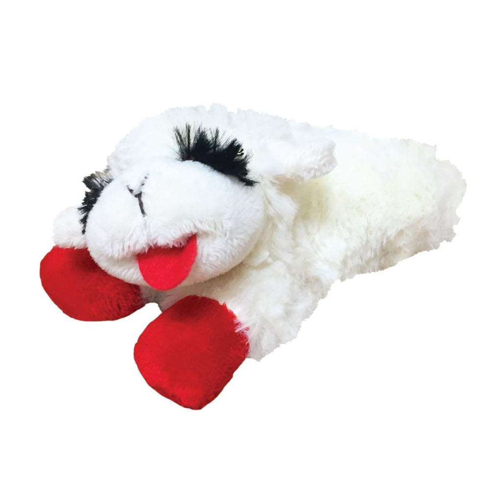 Multipet INTERNATIONAL Lamb Chop Plush Squeaky Dog Toy 6 inch