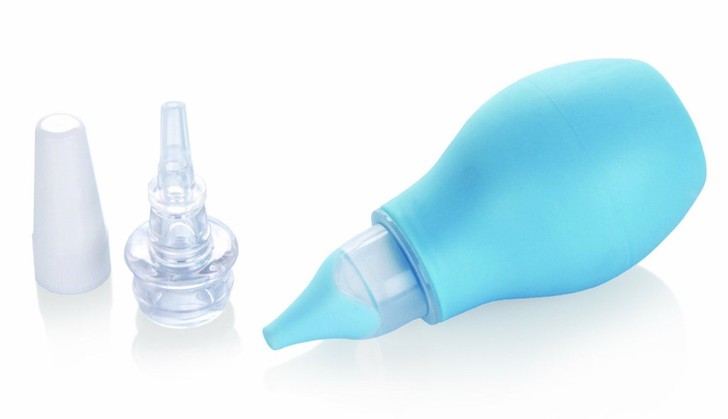 Nuby Nasal Aspirator and Ear Syringe Set, Colors May Vary