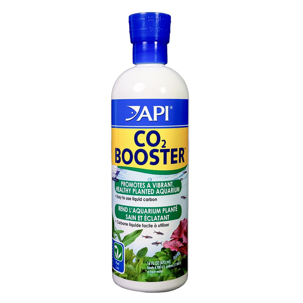 API Co2 Booster Freshwater Aquarium Plant Treatment 16 oz Bottle, Brown