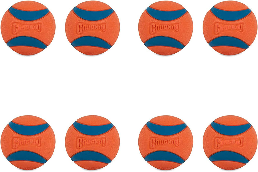ChuckIt! Medium Ultra Ball Bundle, 8 Count