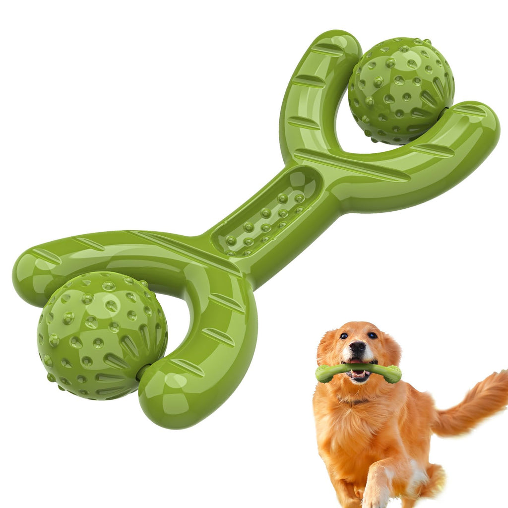 Indestructible Dog Toys for Aggressive Chewers, Heavy Duty Chew Proof Toys for Large Dogs, Durable Interactive Chew Toys for Adult Dogs with Anxiety Relief