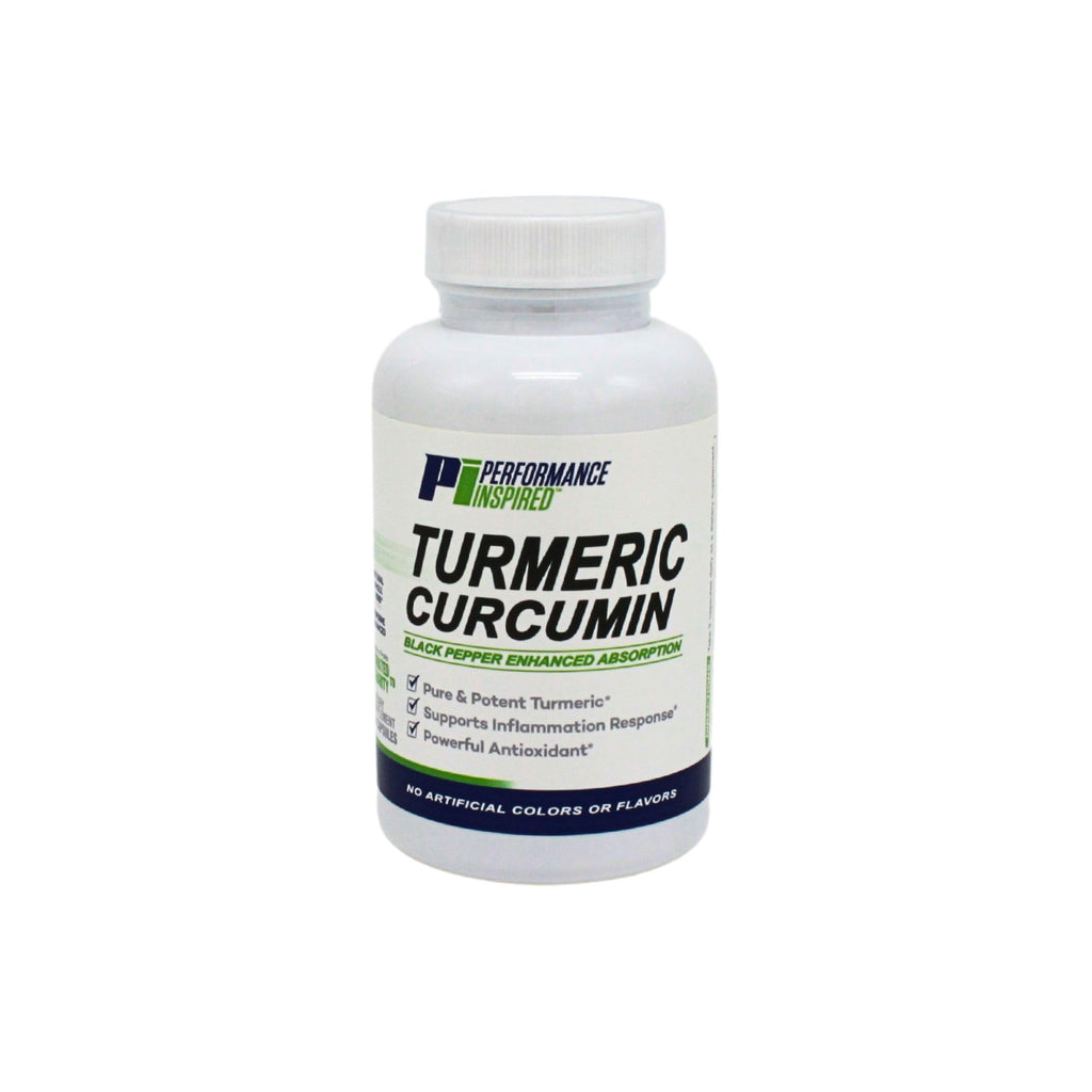 Performance Inspired Nutrition - Turmeric Curcumin All-Natural Capsules – Joint Support - 60 Count