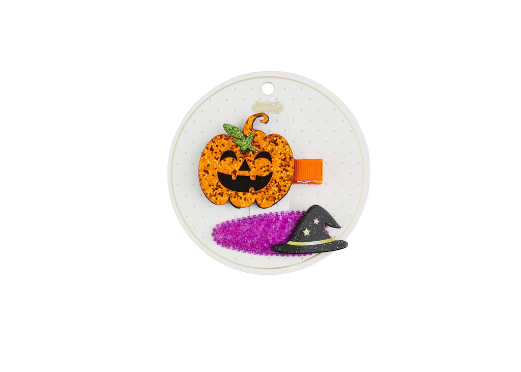 Mud Pie Baby Girl's Halloween Hair Clips, One Size