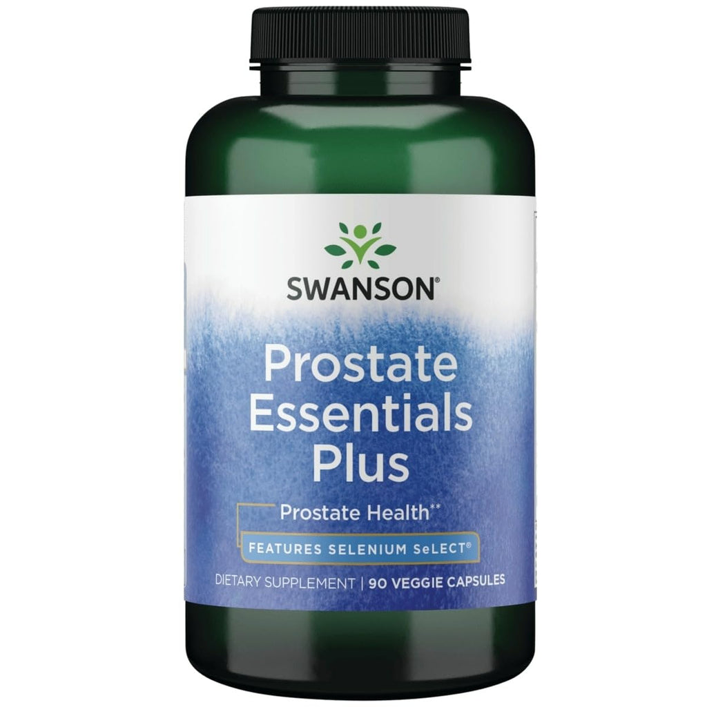 Swanson Prostate Plus - Natural Supplement for Men Promoting Healthy Urinary Tract Flow & Frequency - Supporting Overall Prostate Health 90 Veg Capsules