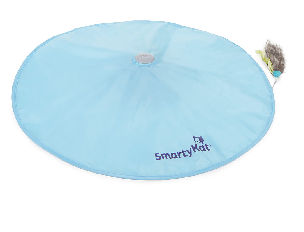SmartyKat Hot Pursuit Electronic Concealed Motion Cat Toy, Battery Powered - Blue, One Size