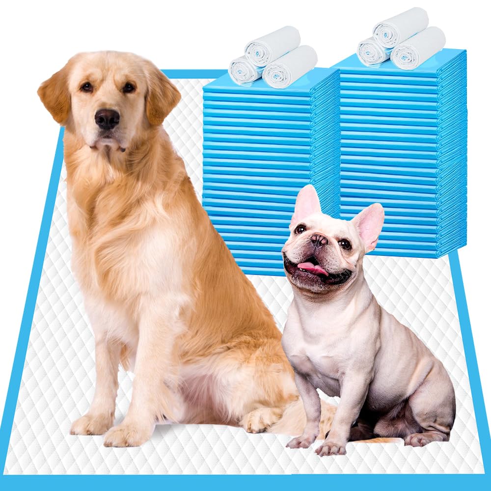 IMMCUTE Dog Pee Pads Extra Large, 30"x36", 30 Ct, XXL Puppy Pads, Pee Pads for Dogs, Super Absorbent & Leak-Proof Pee Pads, Disposable Potty Pads for Dogs | Puppies | Doggie | Cats | Rabbits