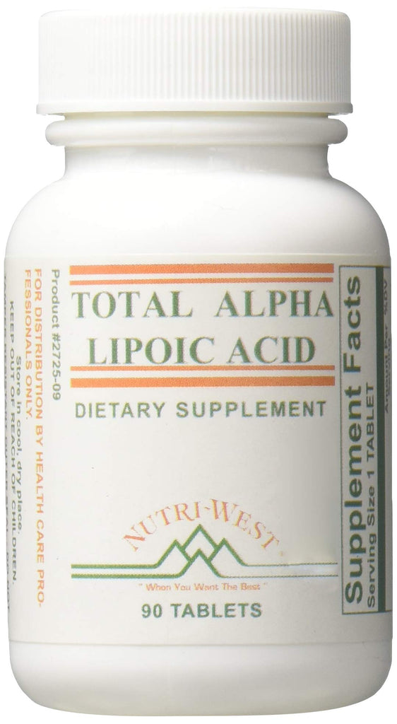 Nutri-West - Total Alpha LIPOIC Acid -90 by Nutri-West