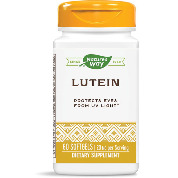 Nature's Way Lutein, Supports Eye Health*, 60 Soft Gels