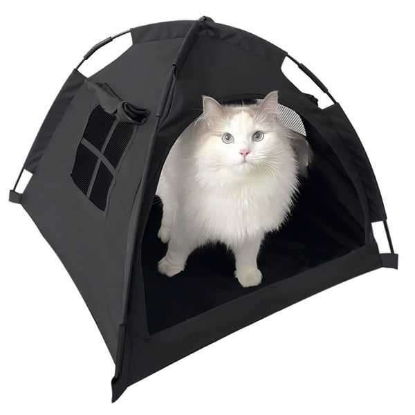Nockovi Cat Tent House、Cat's Nest, Quick Assembly and disassembly, Portable Indoor/Outdoor pet Tent House for Cats, Puppies and Other Small Animals
