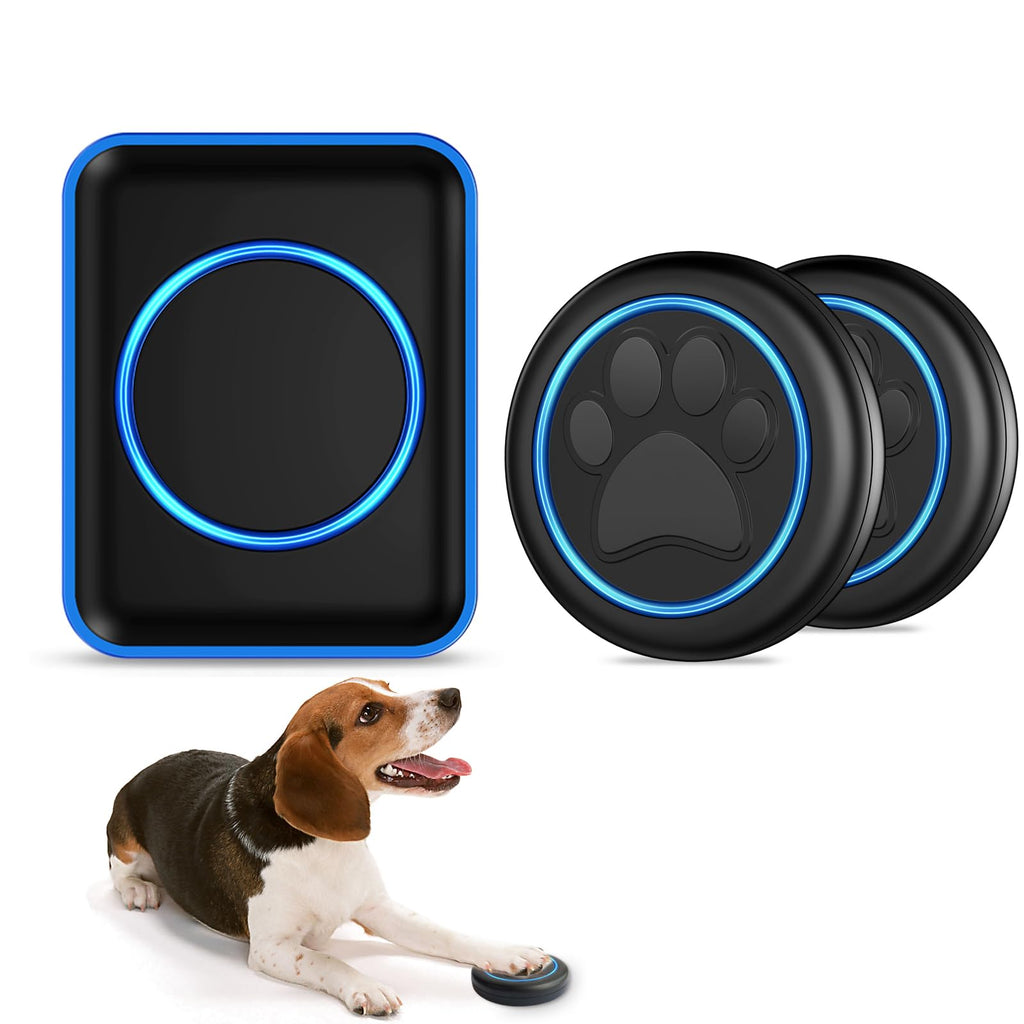 Full House Dog Doorbell for Potty Training, Wireless Pet Doggie Door Bell Training to Go Outside, Waterproof Touch Button, Over 1000 feet Range
