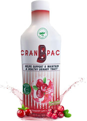 Nutritional Designs Cran-B-PAC Cranberry Supplement, Urinary Tract Health for Women Cranberry Concentrate Liquid with Vitamins, UTI Prevention for Women, Natural & Non GMO, 36mg PAC, 30 Oz Bottle