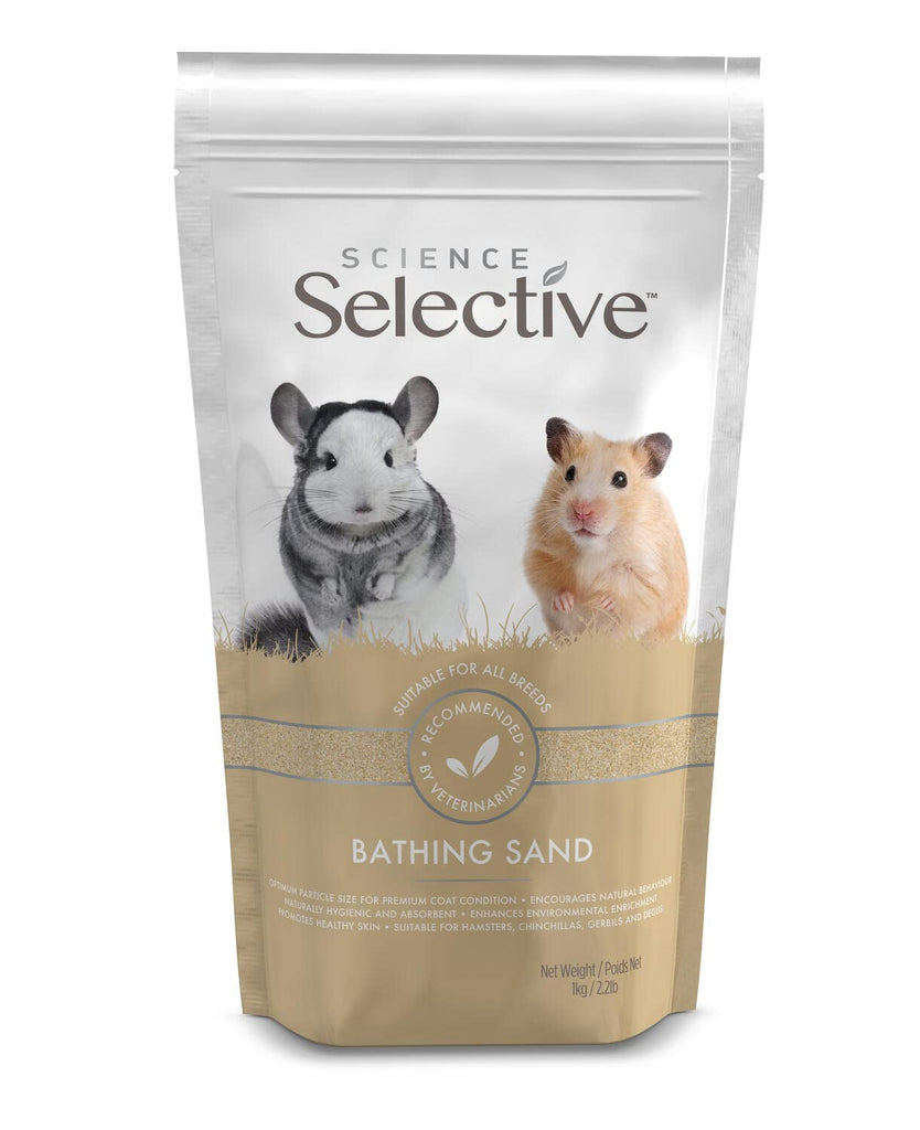 Science Selective Supreme Petfoods Bathing Sand for Hamsters, Gerbils, Chinchillas & Degu