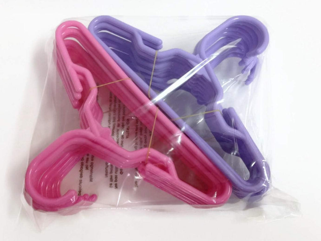 Pet Apparel Hangers Set of 24 Measures 7 1/4 Inch Wide Will Fit Over 1" 1/8 Rod Small Dog Clothing 24 Piece Set!