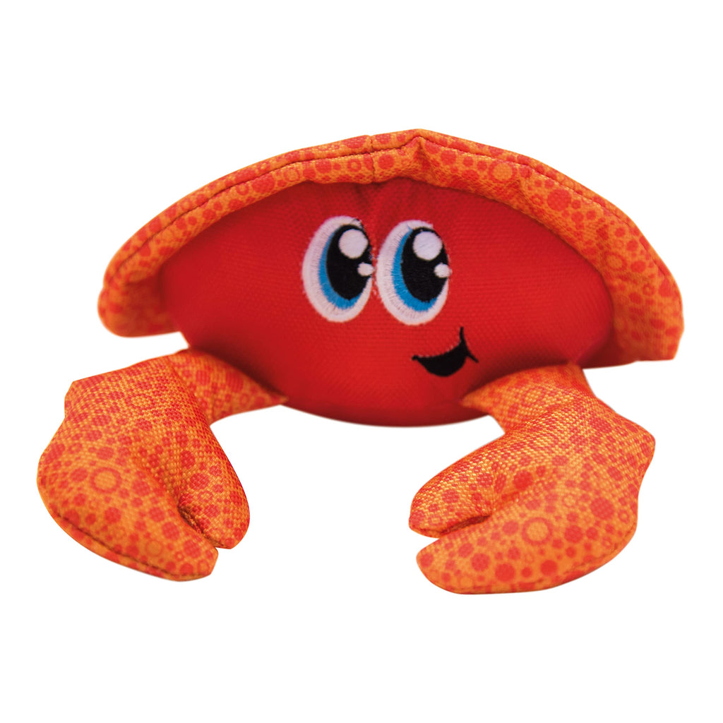 Outward Hound Floatiez Crab Floating Dog Toy, Medium