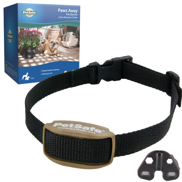 PetSafe Pawz Away Indoor/Outdoor Extra Receiver Collar for Cats and Dogs for Wireless Pet Barrier System