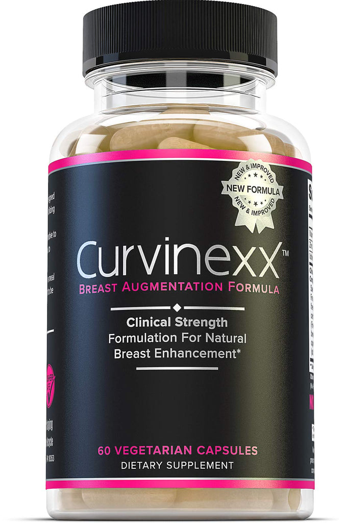 Vivid Health Nutrition Curvinexx: Natural Enhancement Supplement for Women to Boost Your Confidence and Your Curves | with Fenugreek, Blessed Thistle, Dong Quai & Wild Yam, 60 Caps