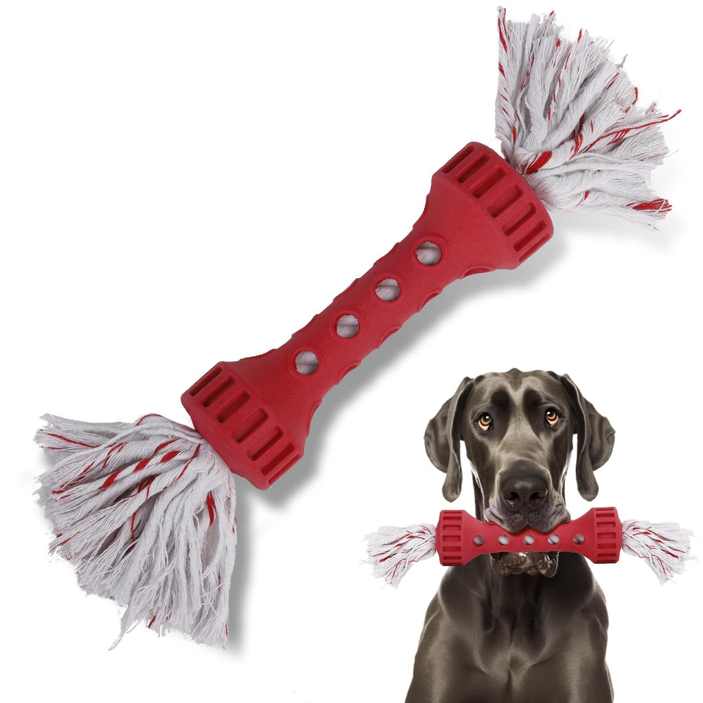KUSSGLVCK Dog Rope Toys for Aggressive Chewers, Tug of War Toys for Medium/Large Dogs, Outdoor Dog Fetch Toy, Dog Teething Toys, Keep Your Powerful Chewers Busy, Dog Boredom Buster Toys