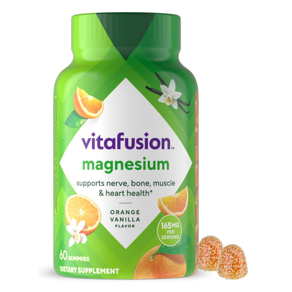 Vitafusion Magnesium Gummy Supplement, 60ct
