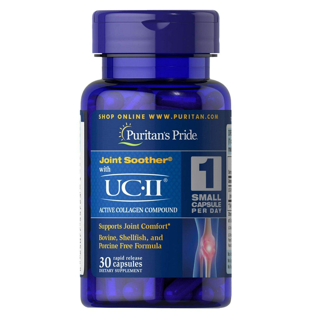 Puritan's Pride Uc-ii 40 mg Undenatured Type II Collagen, 30 Count