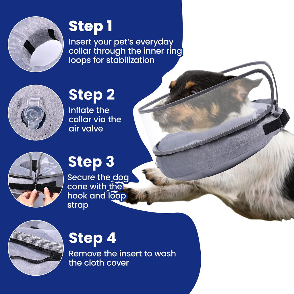 Recovery Collar Surgical Cones For Dogs After Surgery Dog Cone