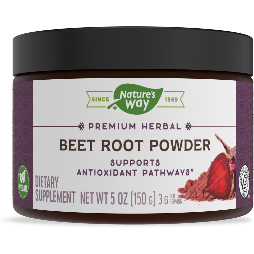 Nature's Way Beet Root Powder, Supports Antioxidant Pathways*, 5 Oz