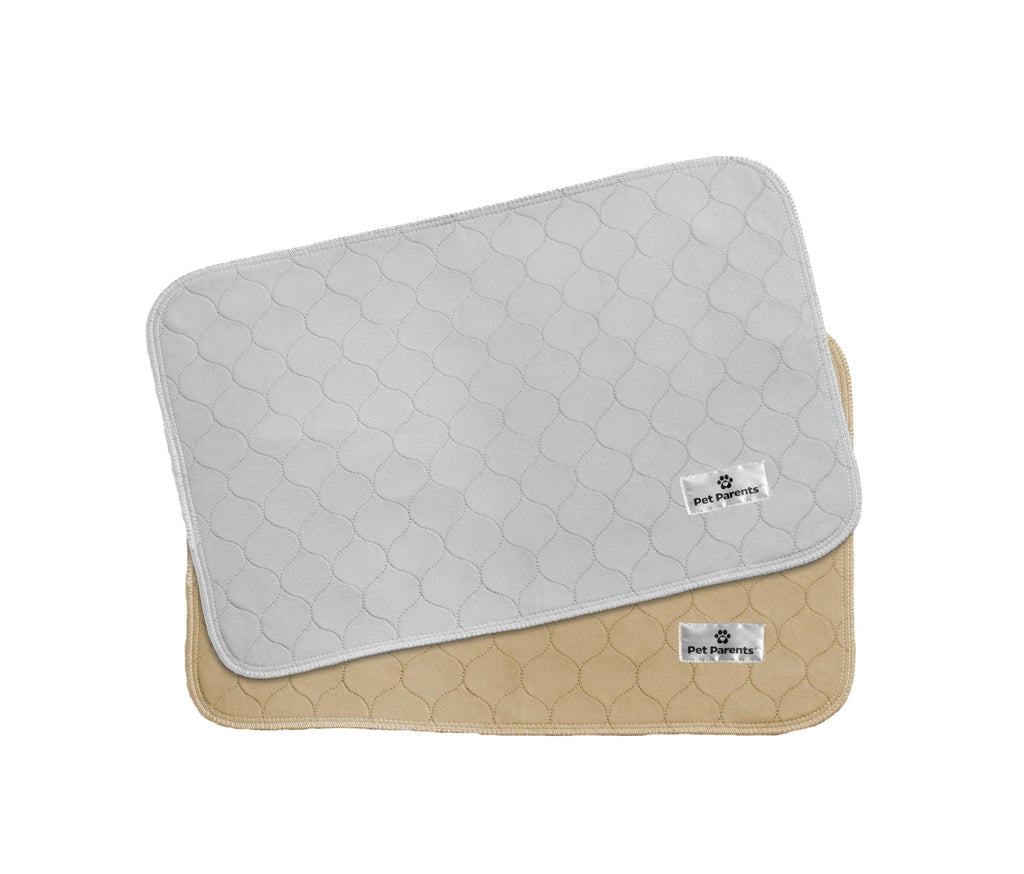 Pet Parents Pawtect® Pads Washable Dog Pee Pads (2pack) of 18x24 Premium Pee Pads for Dogs, Waterproof Training Pads for Dogs & Reusable Dog Pee Pads! Whelping & Modern Puppy Pads!