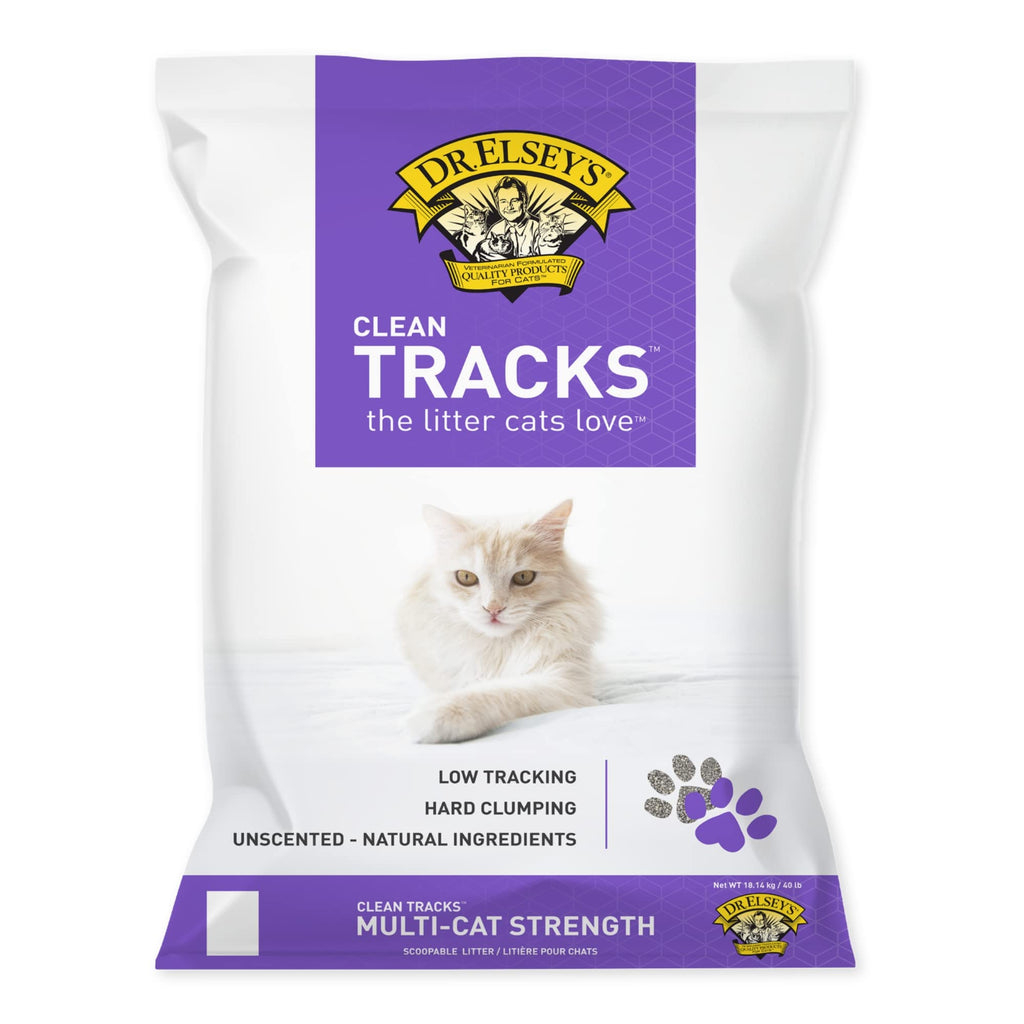 Dr. Elsey's® Clean Tracks Clumping Clay Cat Litter 40 lb. Bag