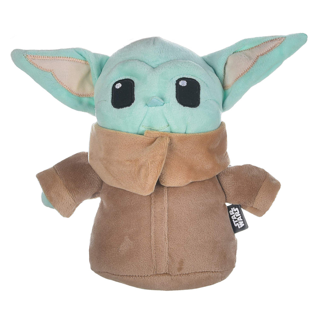 Star Wars for Pets Mandalorian The Child Plush Figure Dog Toy | 9 Inch Medium Dog Toy from The Mandalorian - Soft and Plush Dog Toys, Safe Fabric Squeaky Dog Toy for All Dogs