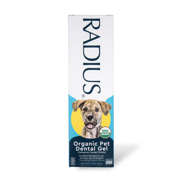 RADIUS USDA Organic Canine Pet Toothpaste 1 Unit, 3 oz, Non Toxic Toothpaste for Dogs, Designed to Clean Teeth and Help Prevent Tartar and Remove Plaque, Xylitol Free