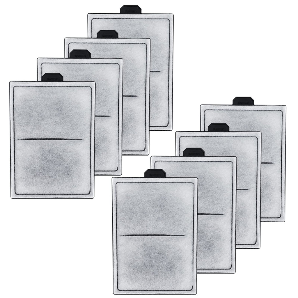 HiTauing 8 Pack PF-L Carbon Cartridge for Silenstream PF20, PF30, PF40 and PF75 Power Filters