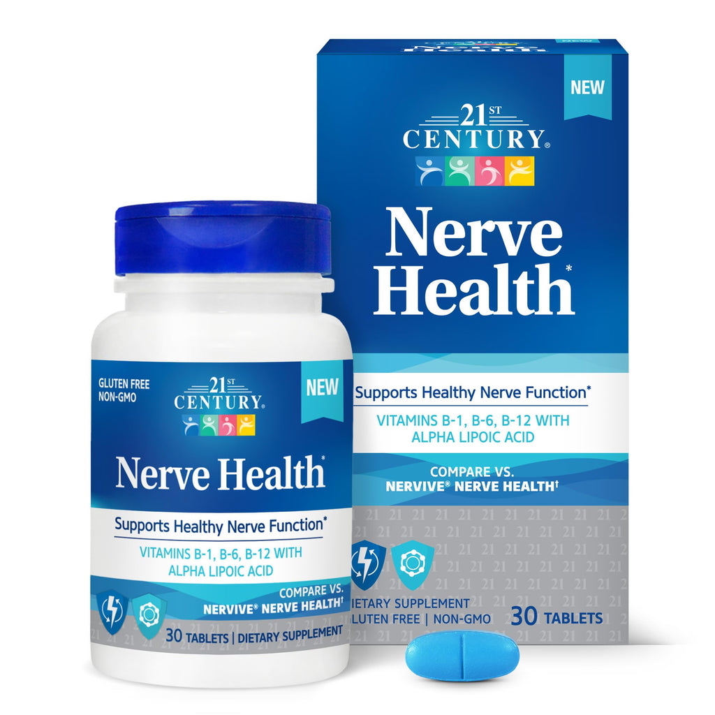 21st Century Nerve Health, 30 Tablets