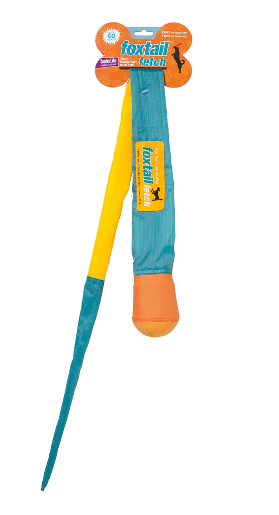 Foxtail Fetch Ball for Dogs - Easy to Throw Dog Fetch Toy by Cassidy Labs