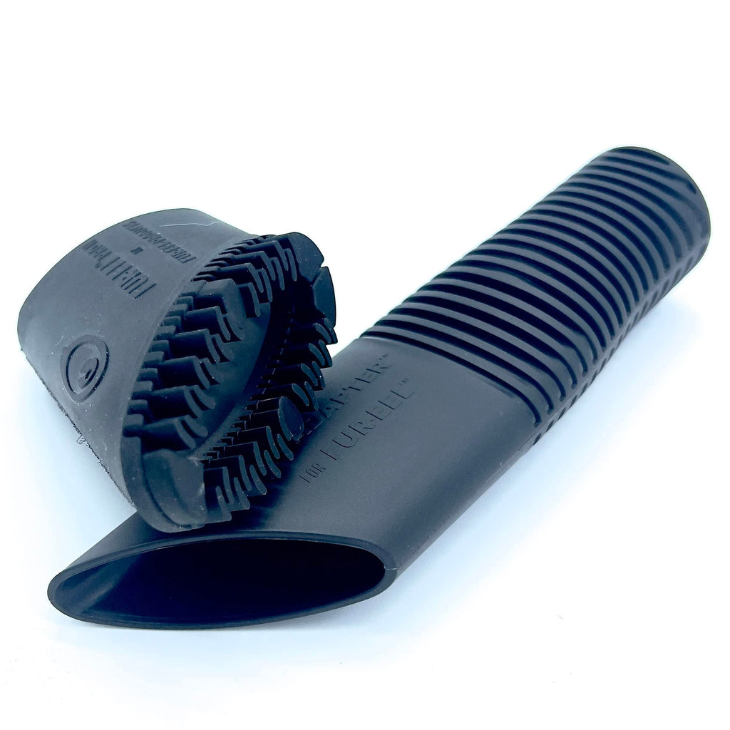 Buff Brite Fur Remover PRO II (2.0) with Fang Adapter - Dog and Cat Grooming Tool, Vacuum Attachment for Pet Hair Removal