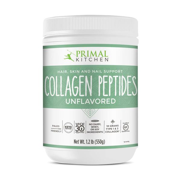 Primal Kitchen Collagen Peptides, Unflavored Collagen Powder, 1.2 Pounds