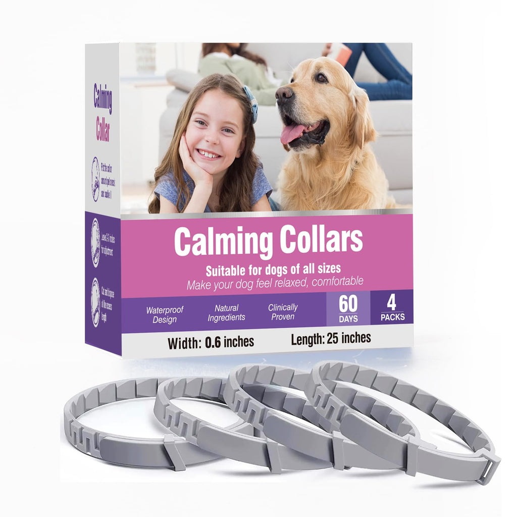 Calming Collar for Dogs 4 Packs