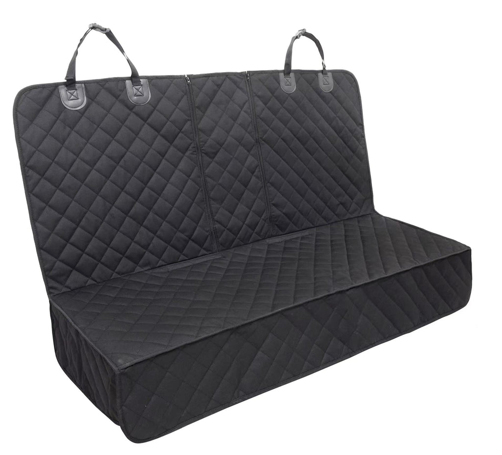 JSTHT Dog Car Seat Cover for Back Seat 100% Waterproof Car Seat Cover Protector for Dogs in Car Nonslip Scratch Proof Durable Dog Seat Cover for Cars SUV &Truck