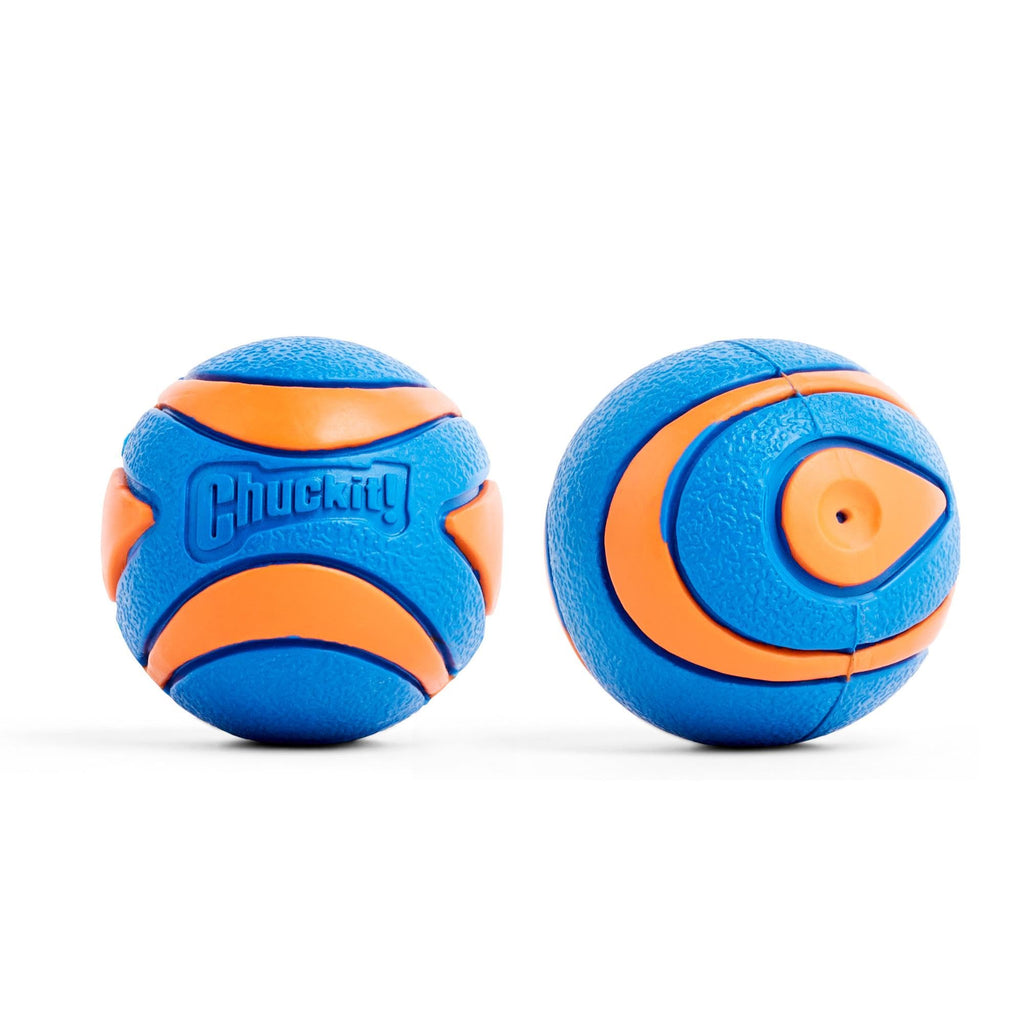 Chuckit! Ultra Squeaker Ball Dog Toy, Small (2 Inch) 2 Pack for Small Breeds