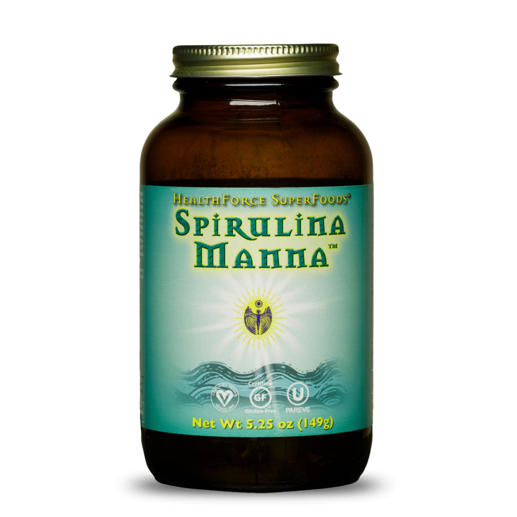 HealthForce SuperFoods Spirulina Manna - Powder - 5.25 Oz