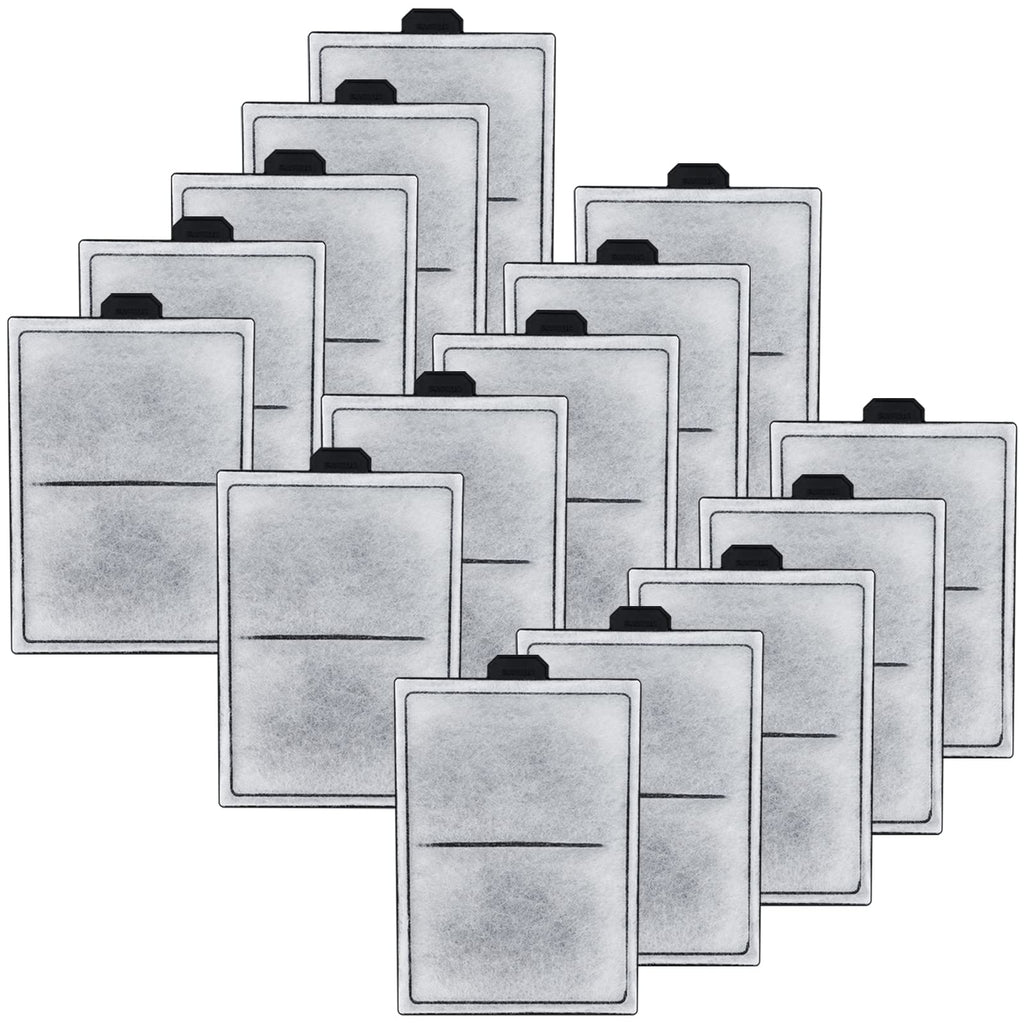 HiTauing 15 Packs PF-L Carbon Cartridges for PF20, PF30, PF40 and PF75 Power Filters