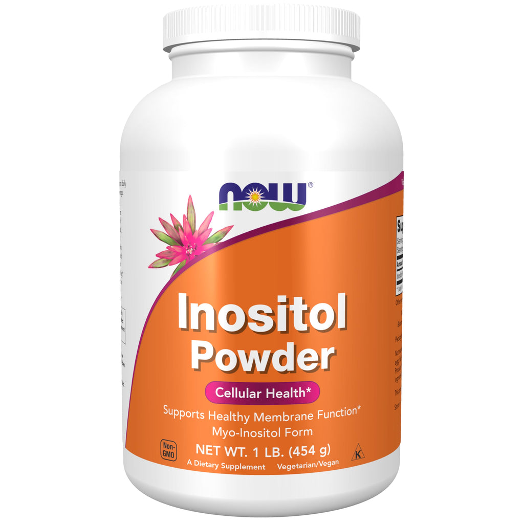 NOW Foods Supplements, Inositol Powder, Neurotransmitter Signaling*, Cellular Health*, 1-Pound