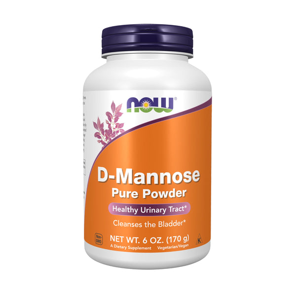 NOW Foods Supplements, D-Mannose Powder, Non-GMO Project Verified, Healthy Urinary Tract*, 6-Ounce