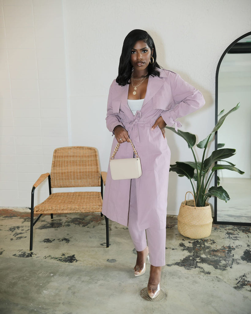 The Drop Women's Elderberry Trench Coat by @idesign8, S